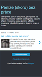Mobile Screenshot of penize.bezprace.info